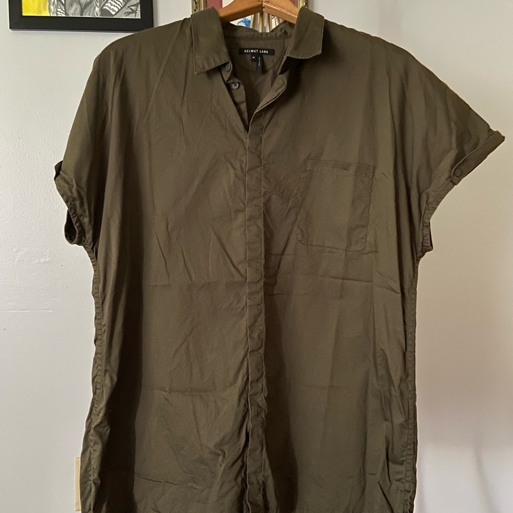Helmut Lang Short Sleeve Button Down